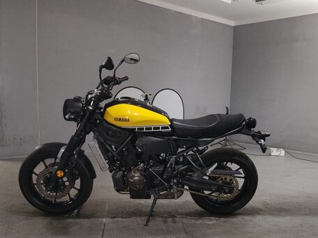 2018 Yamaha XSR700, жёлтый, 660000 рублей, вид 2