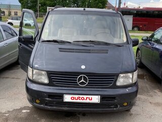 2000 Mercedes-Benz V-Класс 280 I (W638), чёрный, 650000 рублей, вид 4