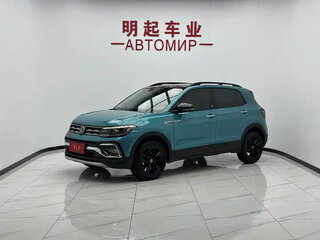 2023 Volkswagen T-Cross I, зелёный, 1680000 рублей, вид 1