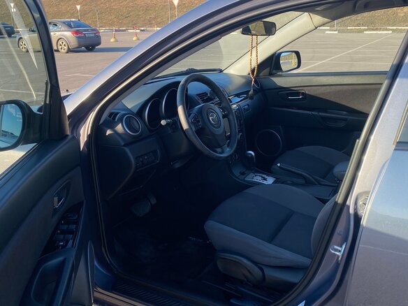 2008 Mazda 3 I (BK) Рестайлинг, серый, 610000 рублей - вид 8