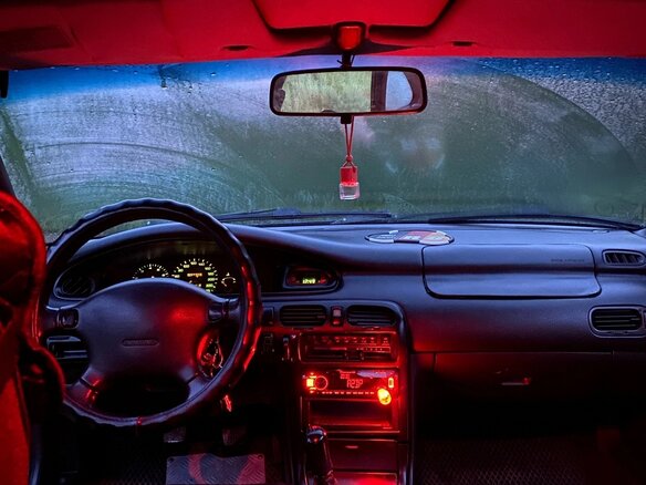 1995 Mazda 626 IV (GE), синий, 320000 рублей - вид 19