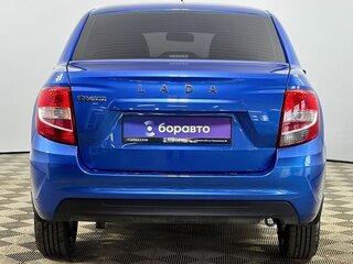 2019 Lada (ВАЗ) Granta I Рестайлинг, синий, 795000 рублей, вид 4