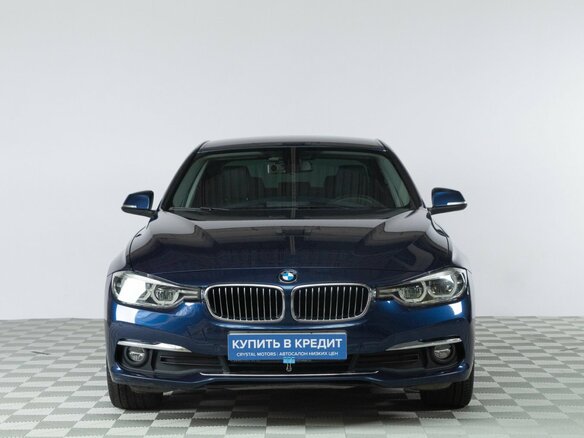 2018 BMW 3 серии 320d xDrive VI (F3x) Рестайлинг, синий, 3049000 рублей - вид 1