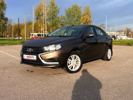 2017 Lada (ВАЗ) Vesta I, коричневый, 870000 рублей, вид 2