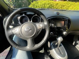2017 Nissan Juke I Рестайлинг, синий, 1380000 рублей, вид 5
