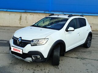 2019 Renault Sandero Stepway II Рестайлинг, белый, 1350000 рублей, вид 1