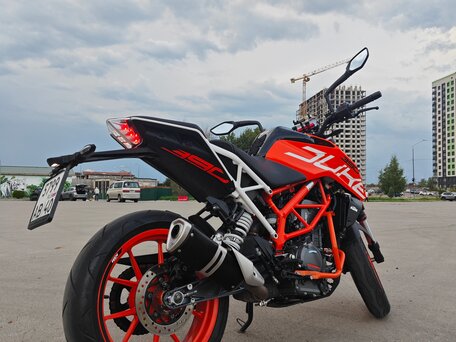 2020 KTM 390 Duke, оранжевый, 480000 рублей, вид 5