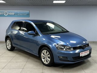 2013 Volkswagen Golf VII, голубой, 949000 рублей, вид 3