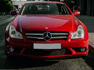 2008 Mercedes-Benz CLS 280 I (C219) Рестайлинг, красный, 2375000 рублей, вид 3