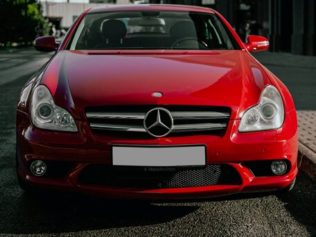 2008 Mercedes-Benz CLS 280 I (C219) Рестайлинг, красный, 2375000 рублей, вид 3