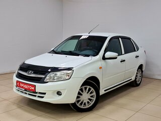 2014 Lada (ВАЗ) Granta I, белый, 275000 рублей, вид 1