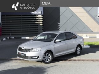 2019 Skoda Rapid I Рестайлинг, серебристый, 987000 рублей, вид 1