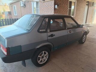 1994 Lada (ВАЗ) 21099, серебристый, 100000 рублей, вид 2