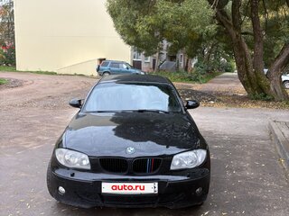 2006 BMW 1 серии 116i I (E81/E82/E87/E88), чёрный, 600000 рублей, вид 2