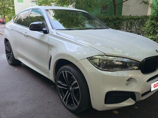 2017 BMW X6 40d II (F16), белый, 3600000 рублей, вид 5