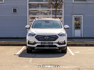 2017 Hyundai Santa Fe III Рестайлинг, белый, 1705000 рублей, вид 2