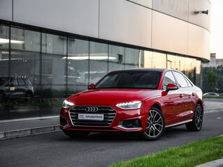 2020 Audi A4 35 TFSI V (B9) Рестайлинг, красный, 2875000 рублей, вид 1