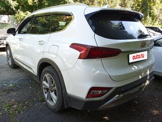 2018 Hyundai Santa Fe IV, белый, 1850000 рублей, вид 3