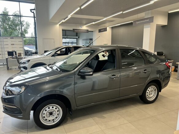 2026 Lada (ВАЗ) Granta I Рестайлинг, серый, 1118000 рублей - вид 3