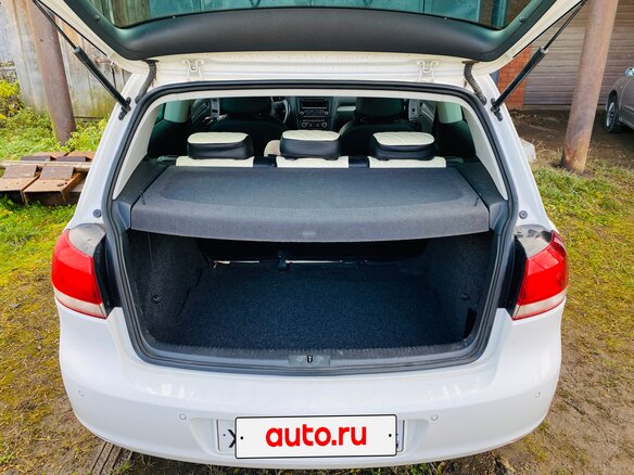 2012 Volkswagen Golf VI, белый, 740000 рублей - вид 6