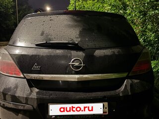 2008 Opel Astra H Рестайлинг, чёрный, 450000 рублей, вид 4