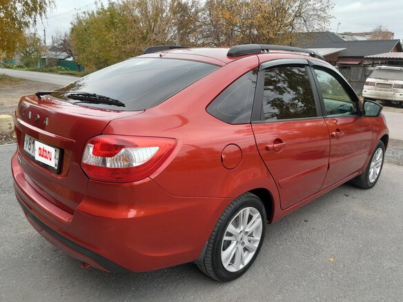 2019 Lada (ВАЗ) Granta I Рестайлинг, красный, 675000 рублей - вид 10
