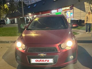 2015 Chevrolet Aveo II, синий, 620000 рублей, вид 1