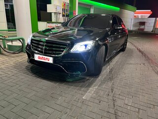 2014 Mercedes-Benz S-Класс 500 VI (W222, C217), чёрный, 3000000 рублей, вид 1
