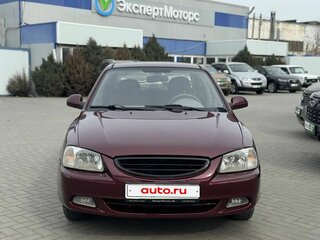 2007 Hyundai Accent ТагАЗ II, красный, 359000 рублей, вид 3