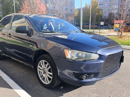 2007 Mitsubishi Lancer X, синий, 500000 рублей, вид 1