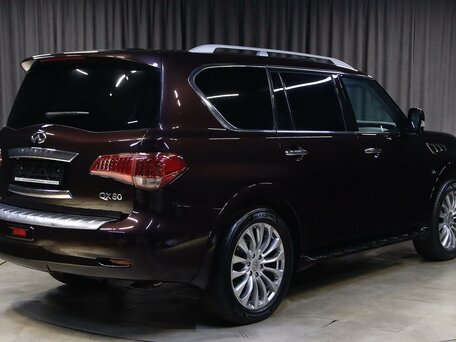 2016 Infiniti QX80 I Рестайлинг, пурпурный, 2249000 рублей, вид 2