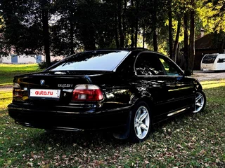 2001 BMW 5 серии 525i IV (E39) Рестайлинг, чёрный, 780000 рублей, вид 4