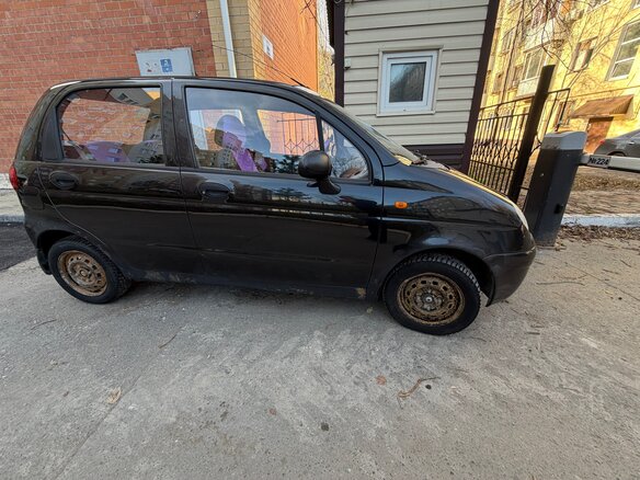 2012 Daewoo Matiz I Рестайлинг, чёрный, 220000 рублей - вид 1