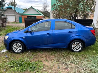 2012 Chevrolet Aveo II, синий, 450000 рублей, вид 4