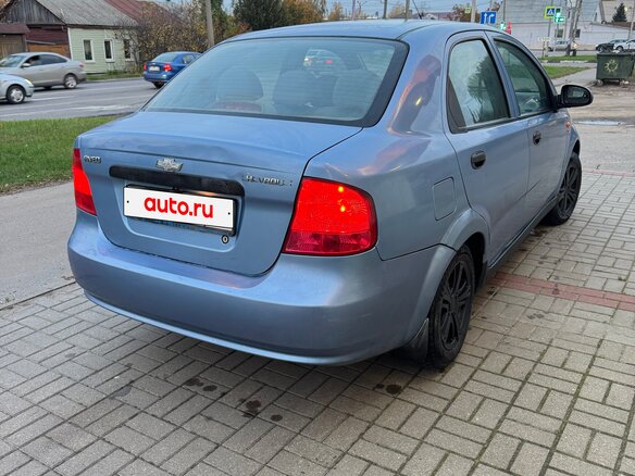 2004 Chevrolet Aveo I, голубой - вид 1