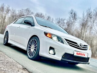 2012 Toyota Corolla X (E140, E150) Рестайлинг, белый, 1080000 рублей, вид 5