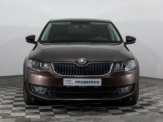 2016 Skoda Octavia III (A7), коричневый, 1899000 рублей, вид 2