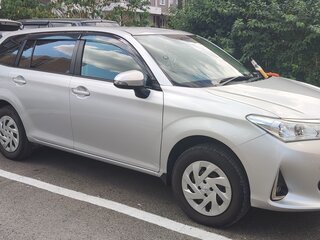 2018 Toyota Corolla Fielder XI (E160, E170) Рестайлинг 2, серебристый, 1270000 рублей, вид 2