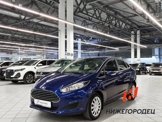 2016 Ford Fiesta Mk6 Рестайлинг, синий, 795000 рублей, вид 1