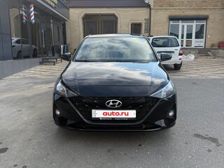 2021 Hyundai Solaris II Рестайлинг, чёрный, 1240000 рублей, вид 2