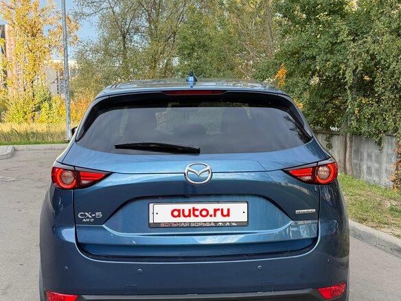2021 Mazda CX-5 II, синий - вид 3