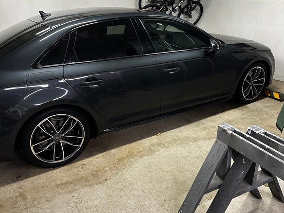 2018 Audi A4 V (B9), серый - вид 3