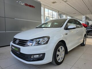 2019 Volkswagen Polo V Рестайлинг, белый, 879000 рублей, вид 1
