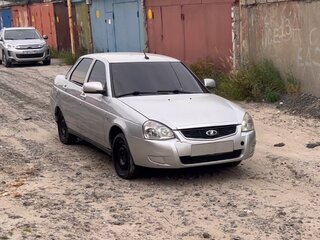 2013 Lada (ВАЗ) Priora I, серебристый, 350000 рублей, вид 3