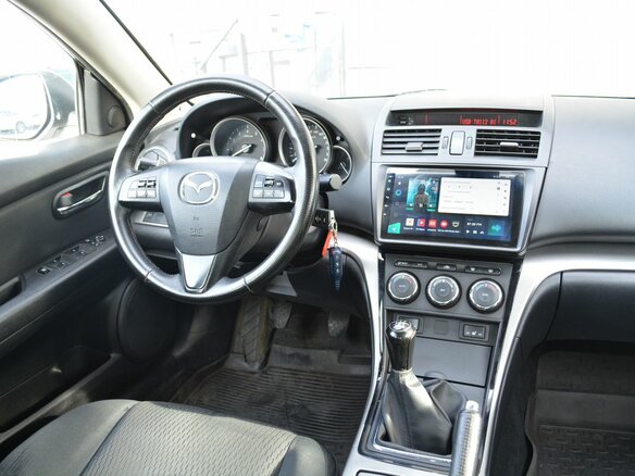 2010 Mazda 6 II (GH) Рестайлинг, белый, 659999 рублей - вид 9