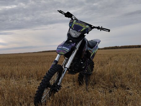 2024 BSE MX 125, фиолетовый, 70000 рублей, вид 3