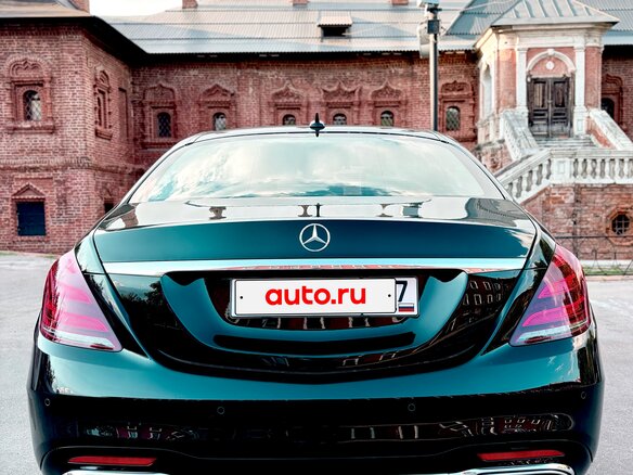 2018 Mercedes-Benz S-Класс 350 d Long VI (W222, C217) Рестайлинг, чёрный, 5250000 рублей - вид 5