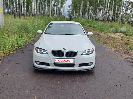 2007 BMW 3 серии 328i V (E90/E91/E92/E93), белый, 1790000 рублей, вид 2