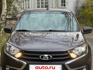 2019 Lada (ВАЗ) Granta I Рестайлинг, серебристый, 394000 рублей, вид 1