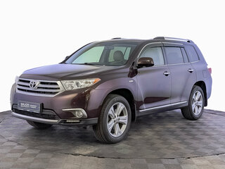 2013 Toyota Highlander II (XU40) Рестайлинг, красный, 1995000 рублей, вид 1